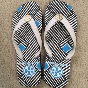 Brand New Tory Burch Flip Flops